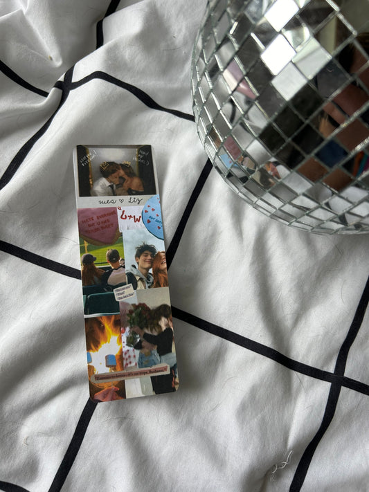 Wes + Liz Bookmark