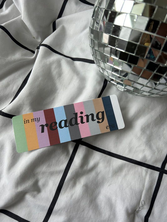 In my reading era bookmark