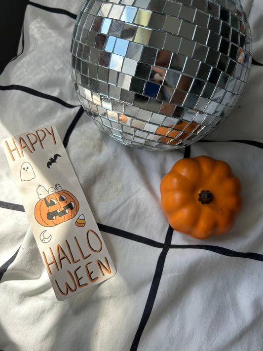 Happy Halloween Bookmark