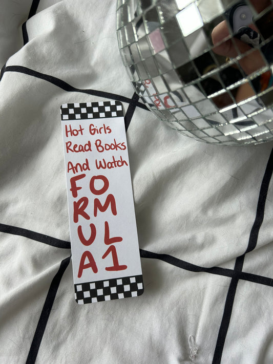 Formula 1 Bookmark