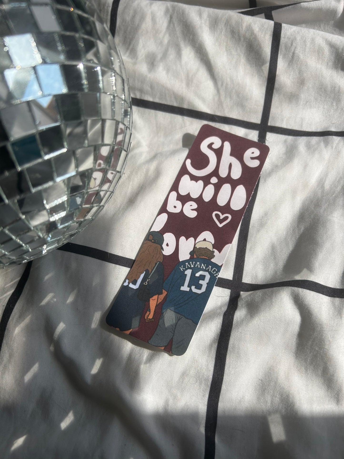 She Will Be Loved - Binding 13 Bookmark