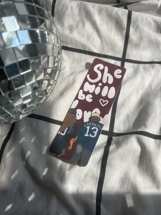 She Will Be Loved - Binding 13 Bookmark