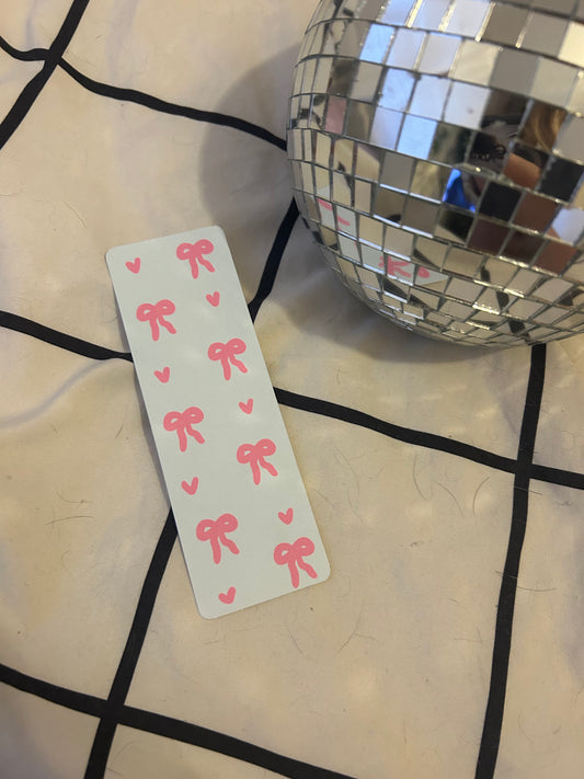Bow & Heart Bookmark